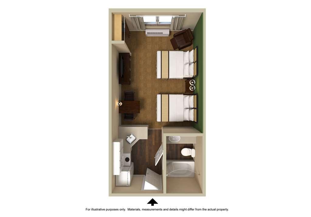 Extended Stay America Suites - Los Angeles - Ontario Airport Guasti Rum bild